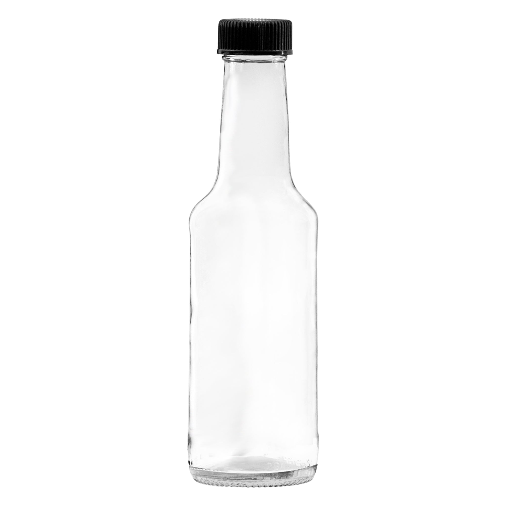 CONSOL WORCESTER SAUCE BOTTLES WITH BLACK LIDS 6PK, 125ML