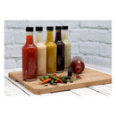 CONSOL WORCESTER SAUCE BOTTLE WITH BLACK LID 6 PACK, 250ML (192X57MM DIA)