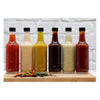 CONSOL WORCESTER SAUCE BOTTLE WITH BLACK LID 6 PACK, 250ML (192X57MM DIA)
