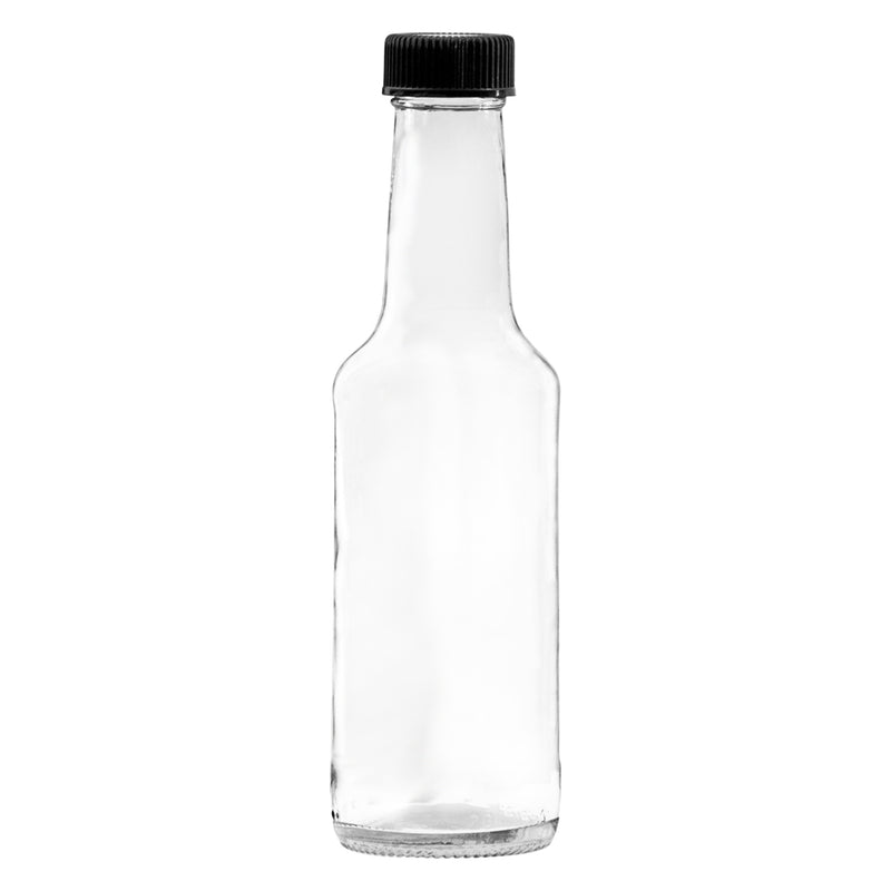CONSOL WORCESTER SAUCE BOTTLE WITH BLACK LID 6 PACK, 250ML (192X57MM DIA)