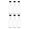CONSOL WORCESTER SAUCE BOTTLES WITH BLACK LIDS 6PK, 250ML