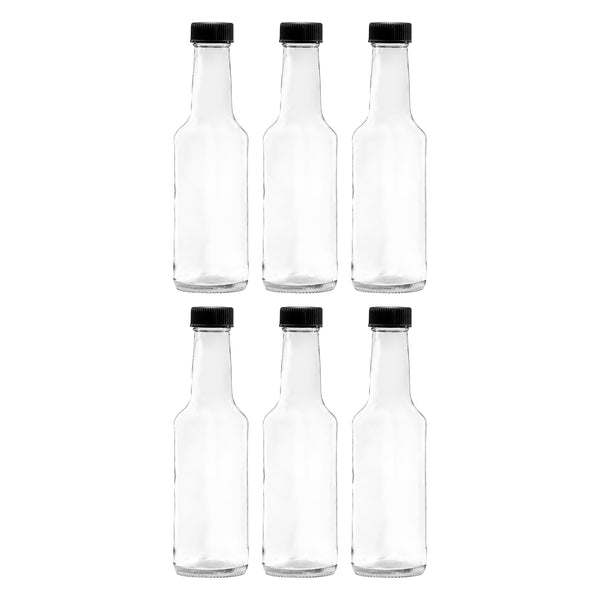 CONSOL WORCESTER SAUCE BOTTLE WITH BLACK LID 6 PACK, 250ML