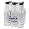 CONSOL WORCESTER SAUCE BOTTLES WITH BLACK LIDS 6PK, 250ML