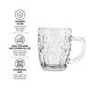 REGENT LANCER GLASS BEER MUG, 500ML