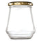 CONSOL CONICAL JAR WITH GOLD LID 6 PACK, 375ML (108X90MM DIA)