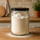 REGENT STRAIGHT SIDED JAR WITH BLACK LID 4PK, 720ML