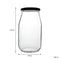 REGENT MAYO JAR WITH BLACK LID 4 PACK, 1LT