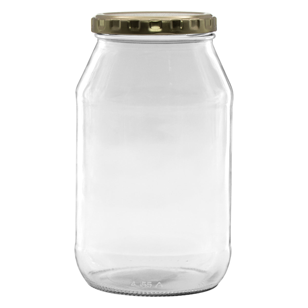 CONSOL CATERING JAR WITH GOLD LID 6PK, 750ML