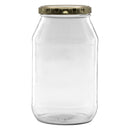CONSOL CATERING JAR WITH GOLD LID 6PK, 750ML