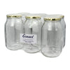 CONSOL CATERING JAR WITH GOLD LID 6PK, 750ML