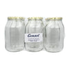 CONSOL CATERING JAR WITH GOLD LID 6PK, 750ML