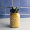 CONSOL PRESERVE JAR WITH ASSORTED COLOURED FLIP TOP LIDS, 500ML