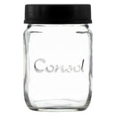 CONSOL JAR WITH ASSORTED COLOURED LID 6PK, 250ML