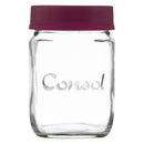 CONSOL JAR WITH ASSORTED COLOURED LID 6PK, 250ML