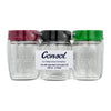 CONSOL JAR WITH ASSORTED COLOURED LID 6PK, 250ML