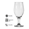 NADIR WINDSOR STEMMED BEER GLASS, 330ML