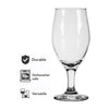 NADIR WINDSOR STEMMED BEER GLASS, 330ML