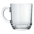 NADIR ASPEN STACKABLE GLASS MUG, (300ML)