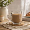 NADIR ASPEN STACKABLE GLASS MUG, 300ML