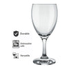NADIR STEMMED RED WINE GLASS, 300ML