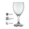 NADIR WINDSOR STEMMED WHITE WINE GLASS, 250ML