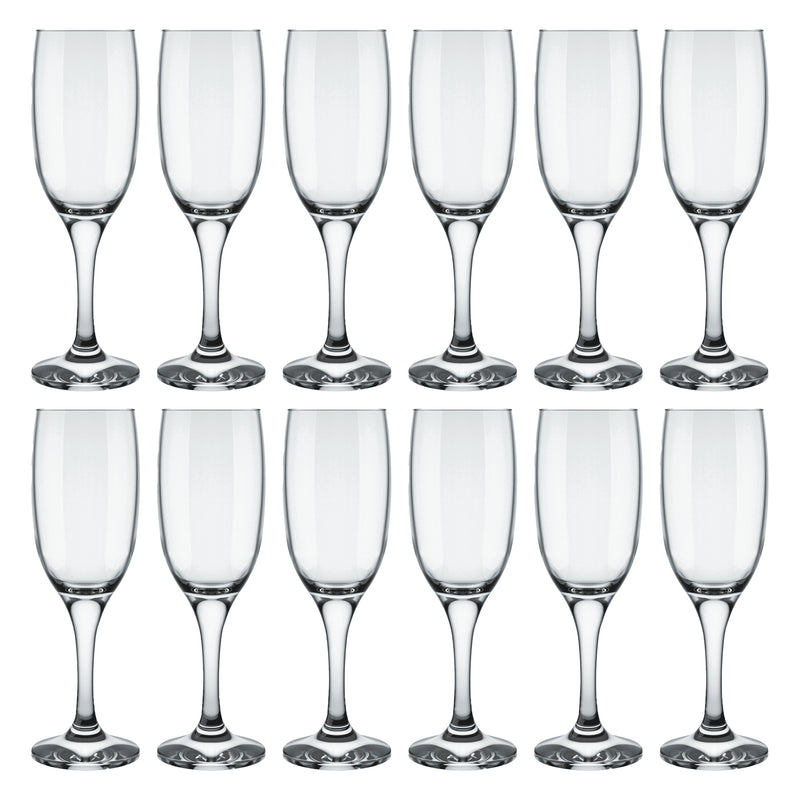NADIR STEMMED CHAMPAGNE FLUTE, (210ML)