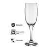 NADIR STEMMED CHAMPAGNE FLUTE, 210ML