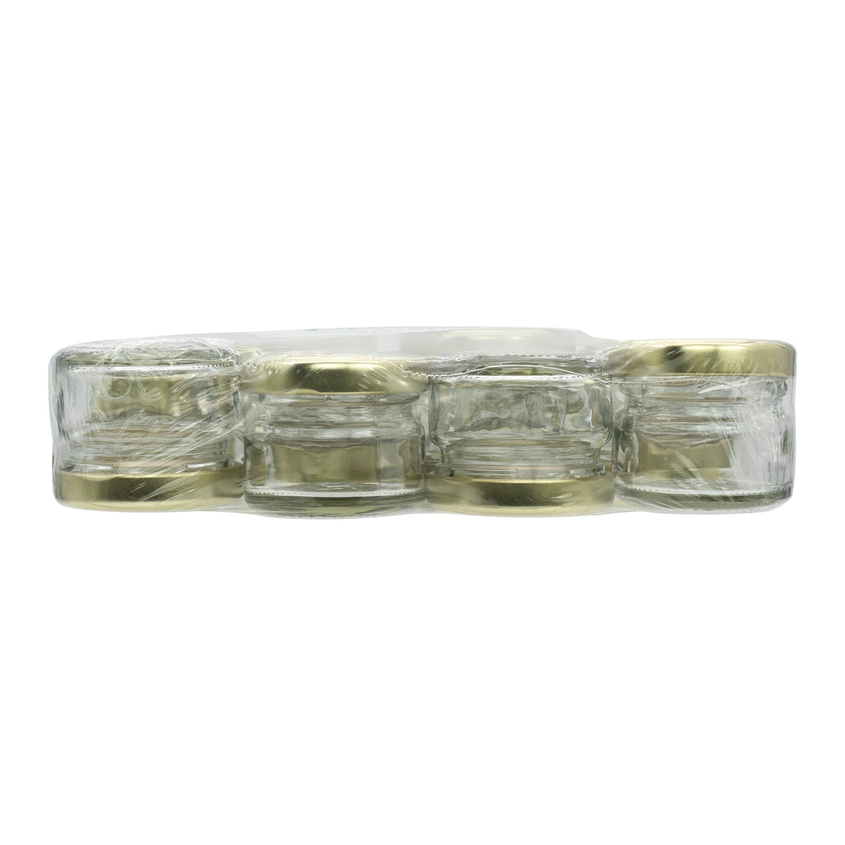 CONSOL MINI JAR WITH GOLD LID 12PK, 28ML