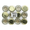 CONSOL MINI JAR WITH GOLD LID 12PK, 28ML