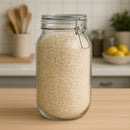 REGENT HERMETIC GLASS CANISTER WITH CLIP SEAL GLASS LID, 2L