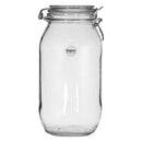 REGENT HERMETIC GLASS CANISTER WITH CLIP SEAL GLASS LID, 2L