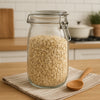 REGENT ROUND HERMETIC GLASS CANISTER WITH CLIP SEAL GLASS LID, 1.45L