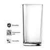REGENT BLUE PLASTIC CRATE WITH HI BALL TUMBLERS 30PK, 270ML