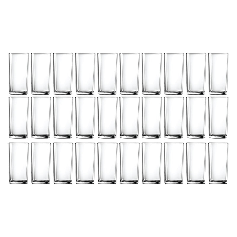 REGENT BLUE PLASTIC CRATE WITH HI BALL TUMBLERS, 30'S (270ML)