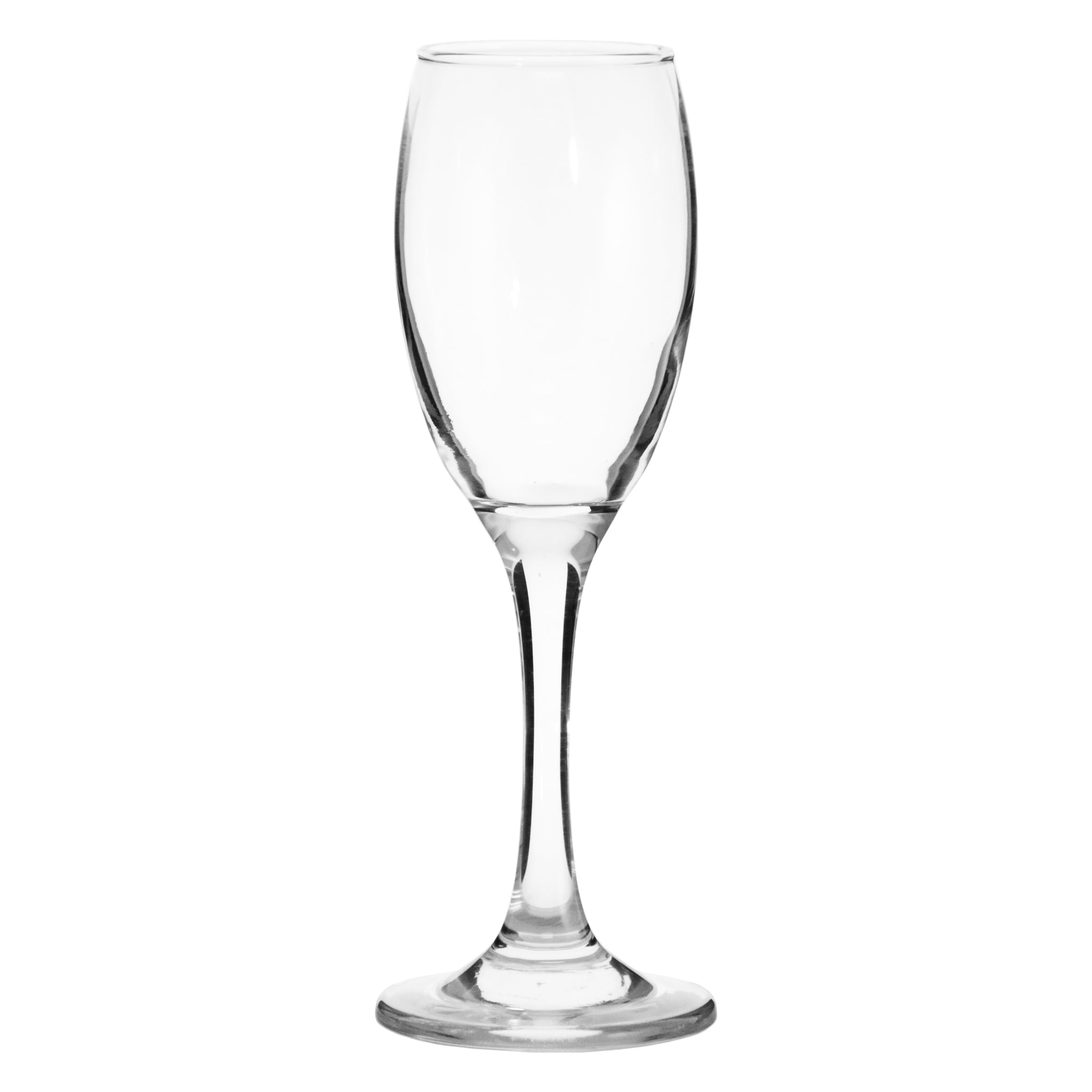REGENT PLASTIC BLUE CRATE WITH 30 CHAMPAGNE FLUTES 30PK, 175ML