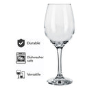 CONSOL LYON STEM WHITE WINE GLASS 4PK, 385ML