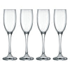 CONSOL LYON STEM CHAMPAGNE FLUTE 4PK, 180ML