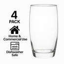 CONSOL GLASGOW HIBALL TUMBLER 4PK, 400ML