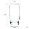 CONSOL GLASGOW HIBALL TUMBLER 4PK, 400ML