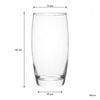 CONSOL GLASGOW HIBALL TUMBLER 4PK, 400ML