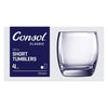 CONSOL GLASGOW WHISKEY TUMBLER 4 PACK, (330ML)