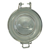 REGENT ROUND HERMETIC GLASS CANISTER WITH CLIP SEAL GLASS LID 4 PK, 215ML
