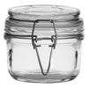 REGENT HERMETIC GLASS CANISTER WITH CLIP SEAL GLASS LID, 175ML