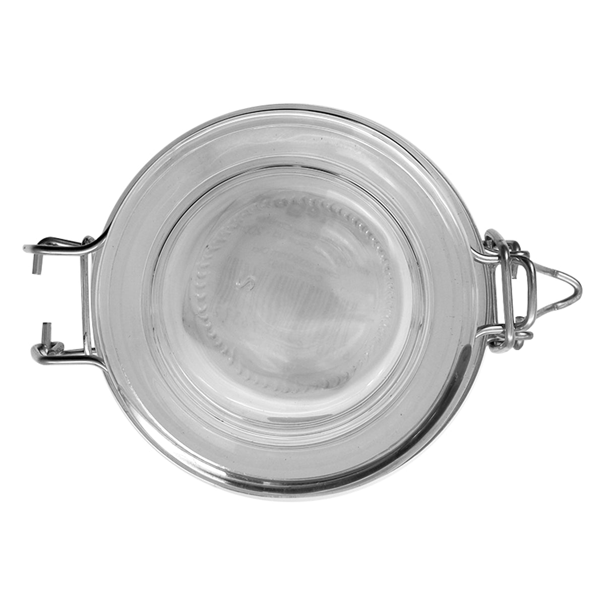 REGENT HERMETIC GLASS CANISTER WITH CLIP SEAL GLASS LID, 200ML