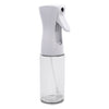 REGENT GLASS OIL SPRAY BOTTLE WITH WHITE PLASTIC SPRAY HEAD, 230ML