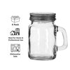 REGENT MINI MASON JAR S&P SHAKER 6PK, 140ML