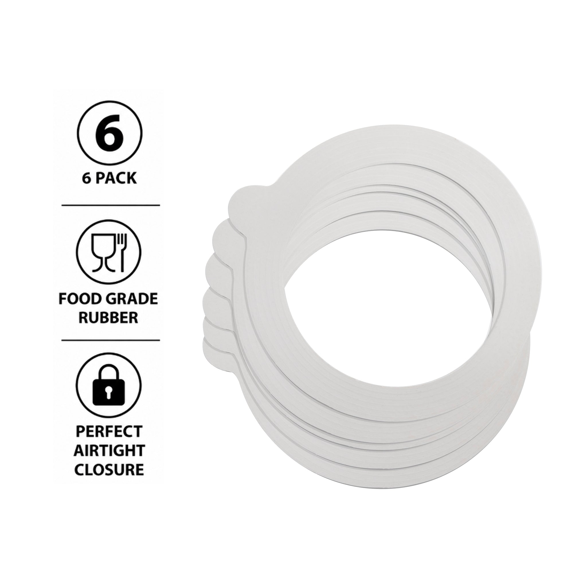 CONSOL RUBBER SEALS 6PK, FOR CODES 17111, 17112, 17113, 17118
