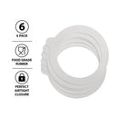 CONSOL RUBBER SEAL 6PK, FOR CODES 17111, 17112, 17113, 17118