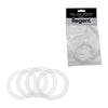 REGENT SILICONE REPLACEMENT GASKET 4PK, FITS 80MM DIA