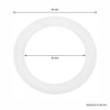 REGENT SILICONE REPLACEMENT GASKETS 4PK, FITS 80MM DIA